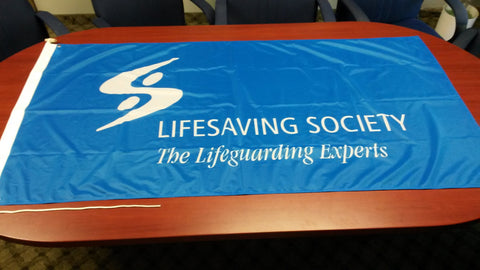 Lifesaving Society Flag