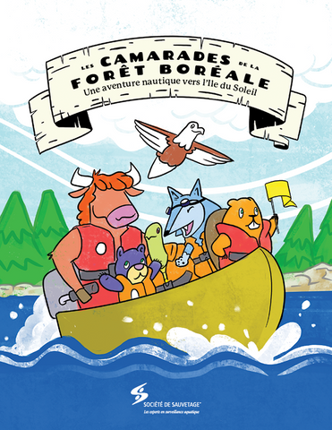Boreal Besties - Les Camarades de la Foret Boreale Une aventure nautique vers l'Ile du Soleil
